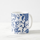 Mug Tons Chinoiserie bleu (Devant droit)