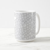 MUG TONS DE GRAY CAT EMPREINTES DE PATTES & KITTY CAT (Devant droit)
