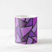 Mug Tons de vitrail violet motif (Centre)