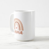 Mug Tons Terre Aquarelle Arc-en-ciel Mama (Devant gauche)