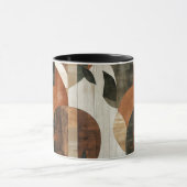Mug Tons Terres Rustiques - Nature Abstraite Personnal (Centre)