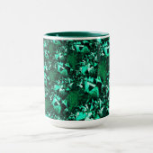 Mug Tons vert brillant, et similaires à l'embossage (Centre)