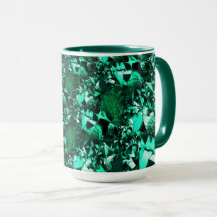 Mug Tons vert brillant, et similaires à l'embossage