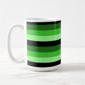 Mug Tons verts avec noir (Gauche)