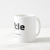 Mug Tonton comme régulier mais beaucoup plus beau (Devant droit)