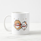 Mug Tonton Friends, yuta et bella (Gauche)
