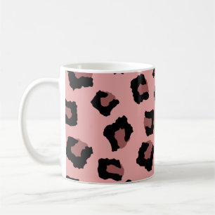 Mug Tonton rose léopard Motif sans voile