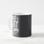 Mug Too Busy Crushing It Successful Motivation Winner (Devant gauche)
