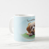 Mug Too cute for a Ruffian (Devant gauche)