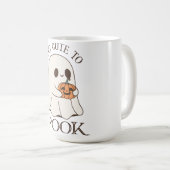 Mug Too Cute To Spook | Aesthetic Halloween (Devant droit)