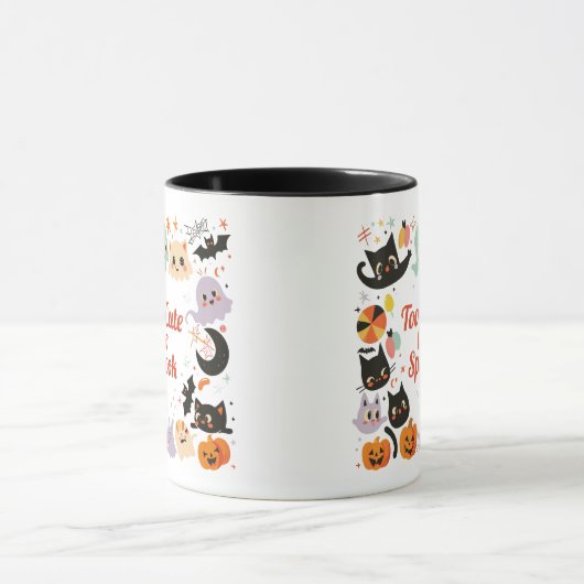 Mug Too Cute to Spook | ExDesigner | Halloween (Centre)