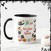 Mug Too Cute to Spook | ExDesigner | Halloween