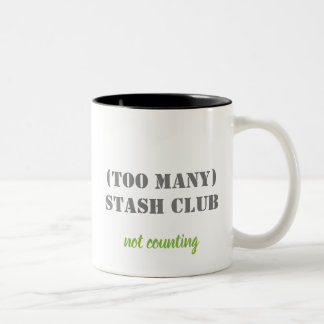 Mug - (Too Many) Stash Club Tweekleurige Koffiemok