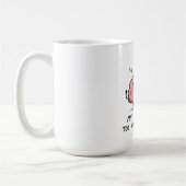 Mug Too Many Tabs Open – Funny Brain T-Shirt (Gauche)