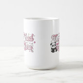 Mug "Too Tired To Care" Panda - Cute & Relatable (Centre)