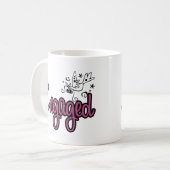 Mug ToonDoveEngagedPink (Devant gauche)