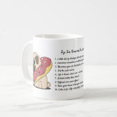 Mug Top 10 des raisons pour manger CARLIN de gâteau AJ (Devant gauche)