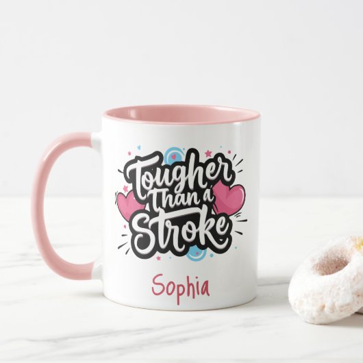 Mug Top Cadeau pour les patients atteints d'AVC (Avec donut)