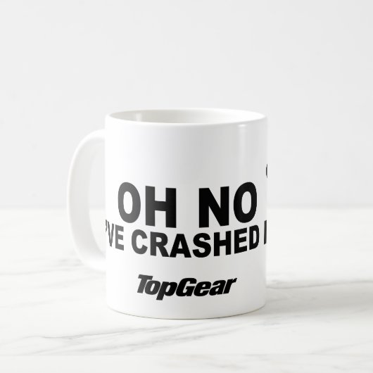 Mug Top Gear Reliant Robin Oh No I've Crashed It (Devant gauche)