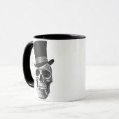 Mug Top hat skull (Devant gauche)