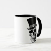Mug Top hat skull (Devant droit)