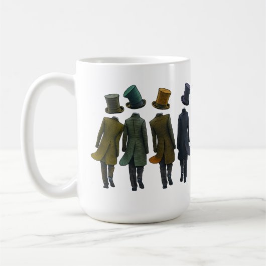 Mug Top Hats by Eight (Gauche)