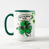 Mug Top O' Le Shamrock du Mornin' (Gauche)