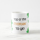 Mug Top of the Morning to Ye Shamrock irlandais (Centre)