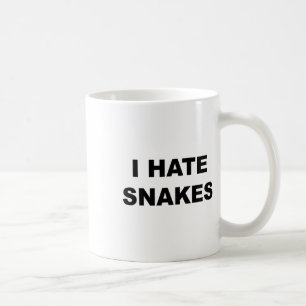 Mug Top Qui Dit Que Je Déteste Les Serpents Drôle Anti