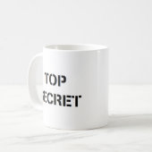 Mug top secret (Devant gauche)