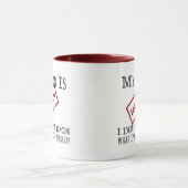 Mug Top secret ! (Centre)