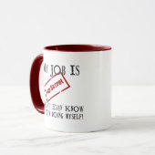 Mug Top secret ! (Devant gauche)