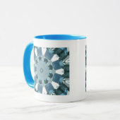 Mug Topaz bleu Kaleidoscope (Devant gauche)