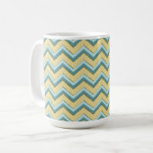 Mug Topaz Parties scintillant Chevron Motif (Devant gauche)