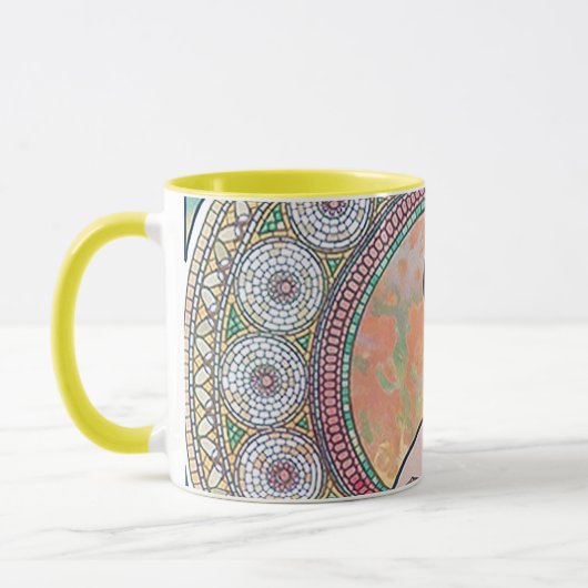 Mug Topaz (Quatre Bijoux), Alphonse Mucha (Gauche)