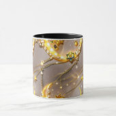 Mug - Topaz Yellow Celestial Moon Mok (Midden)