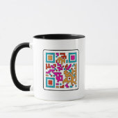 Mug Topeka Art Guild QR Code (Gauche)