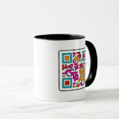 Mug Topeka Art Guild QR Code (Devant droit)