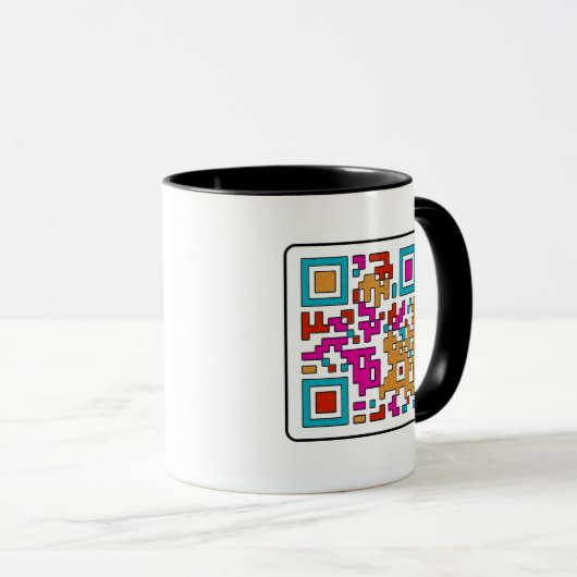 Mug Topeka Art Guild QR Code (Devant droit)