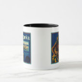 Mug Topeka Marque Citrus Étiquette (Centre)