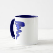 Mug Tornade bleue (Devant gauche)