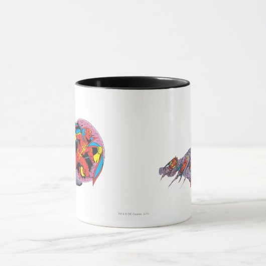Mug Tornade Rouge En Mouvement Vent (Centre)