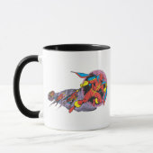 Mug Tornade Rouge En Mouvement Vent (Gauche)