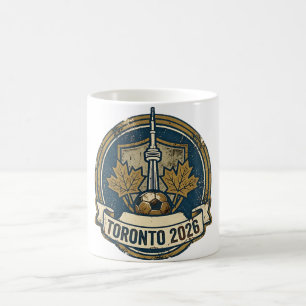 Mug Toronto 2026 Ville hôte de la Coupe du Monde Footb