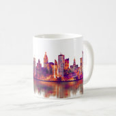 Mug Toronto Canada Skyline (Devant droit)