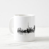 Mug Toronto Canada Skyline Black White (Devant gauche)