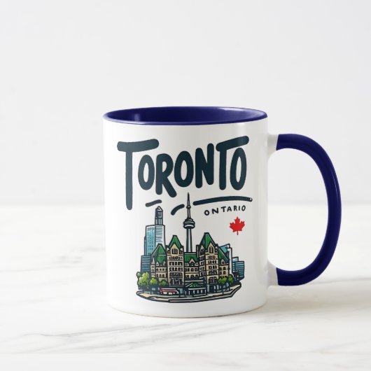 Mug Toronto Ontario Canada (Droite)