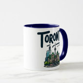 Mug Toronto Ontario Canada (Devant droit)