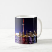 Mug Toronto Skyline la nuit (Devant droit)