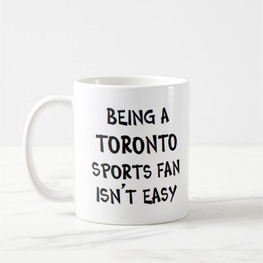 Mug toronto sports fan, being (Gauche)